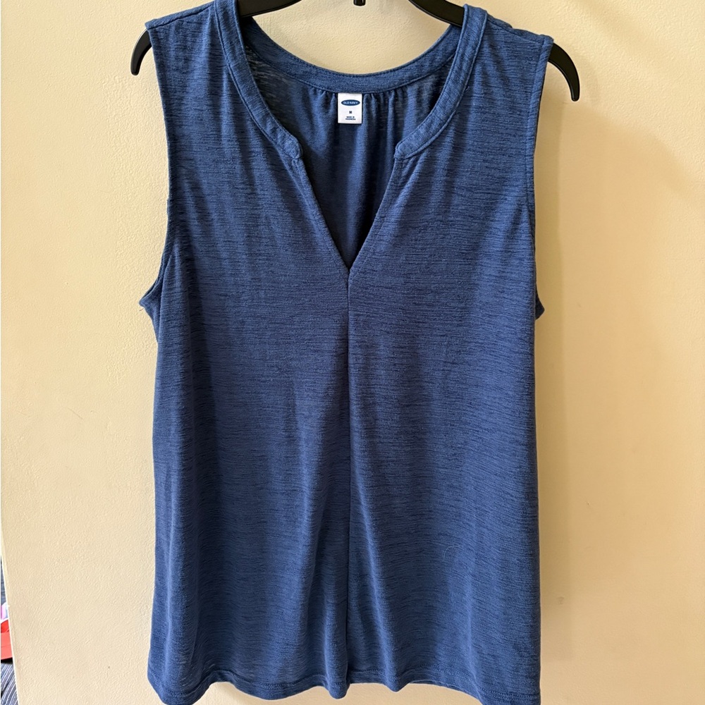 Old Navy Navy Blue Sleeveless Top